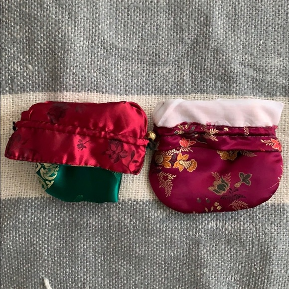 Bundle of Beautiful Drawstring Pouches - Picture 3 of 4